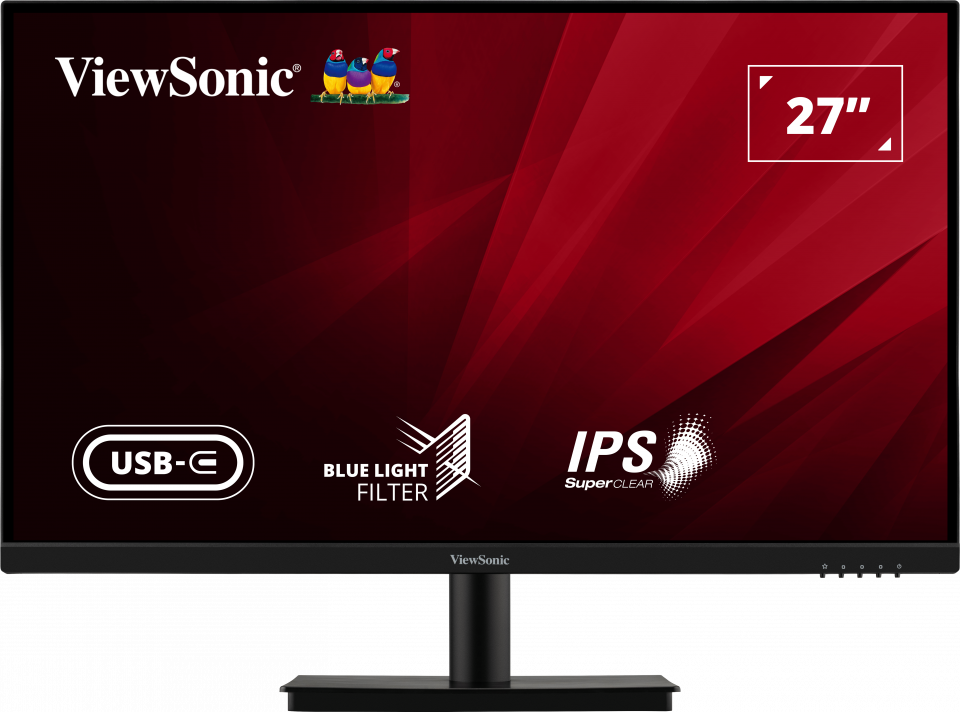 ViewSonic VA2709U-4K 27 inch 4K monitor front
