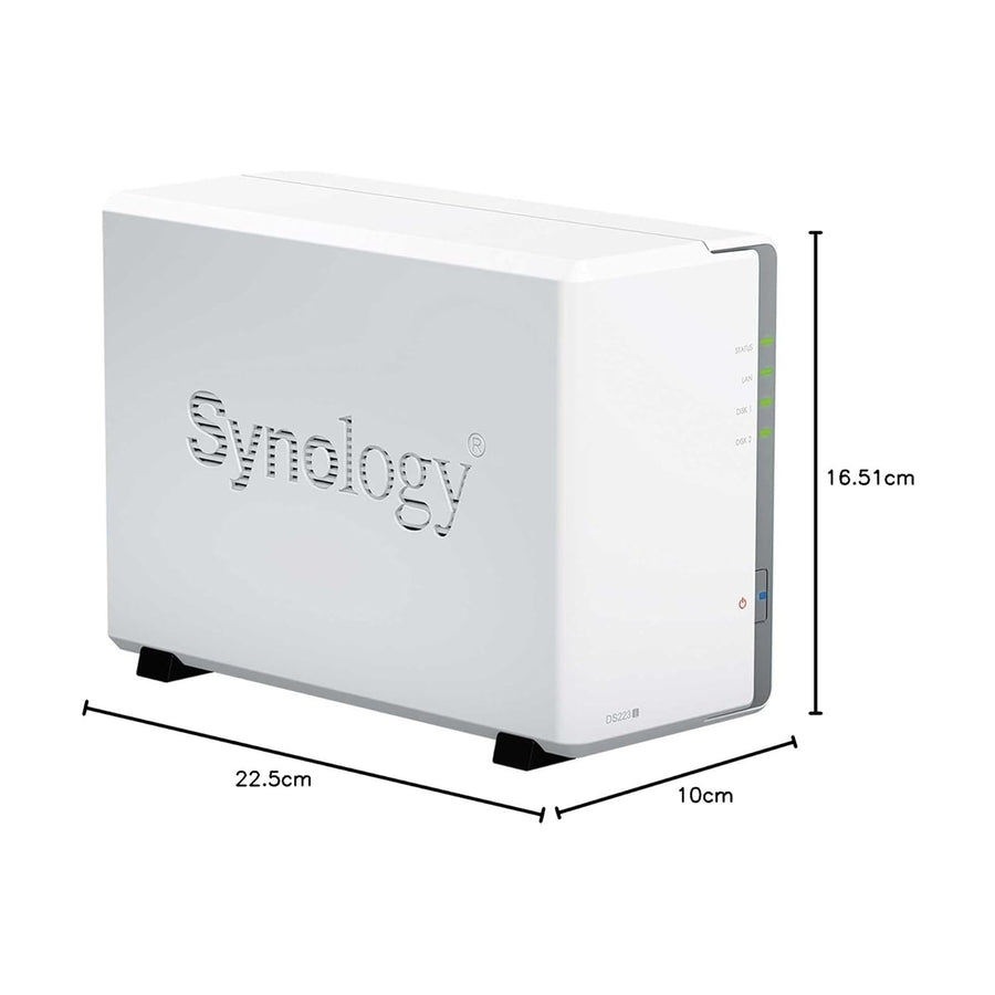 Synology DiskStation DS Series NAS (2, 4, 5, 8 & 12-Bay) with Synology HDD Options – view 1