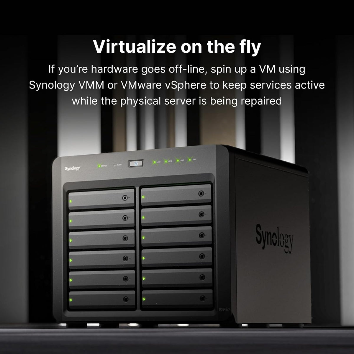 Synology DiskStation DS2422+ 12-Bay NAS (Diskless)