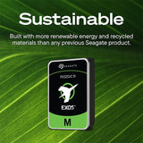 Seagate Exos M MOZAIC 3+ 30TB Enterprise NAS 3.5" SATA Internal Hard Drive 7200RPM, Helium-Sealed, 512MB Cache