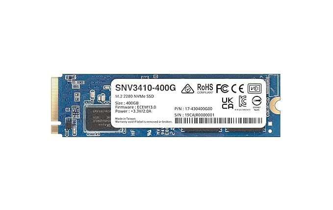 Synology SNV3410 M.2 NVMe SSD