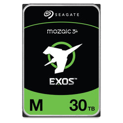 Seagate Exos M MOZAIC 3+ 30TB Enterprise NAS 3.5" SATA Internal Hard Drive 7200RPM, Helium-Sealed, 512MB Cache