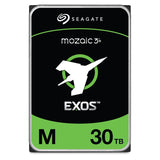 Seagate Exos M MOZAIC 3+ 30TB Enterprise NAS 3.5" SATA Internal Hard Drive 7200RPM, Helium-Sealed, 512MB Cache