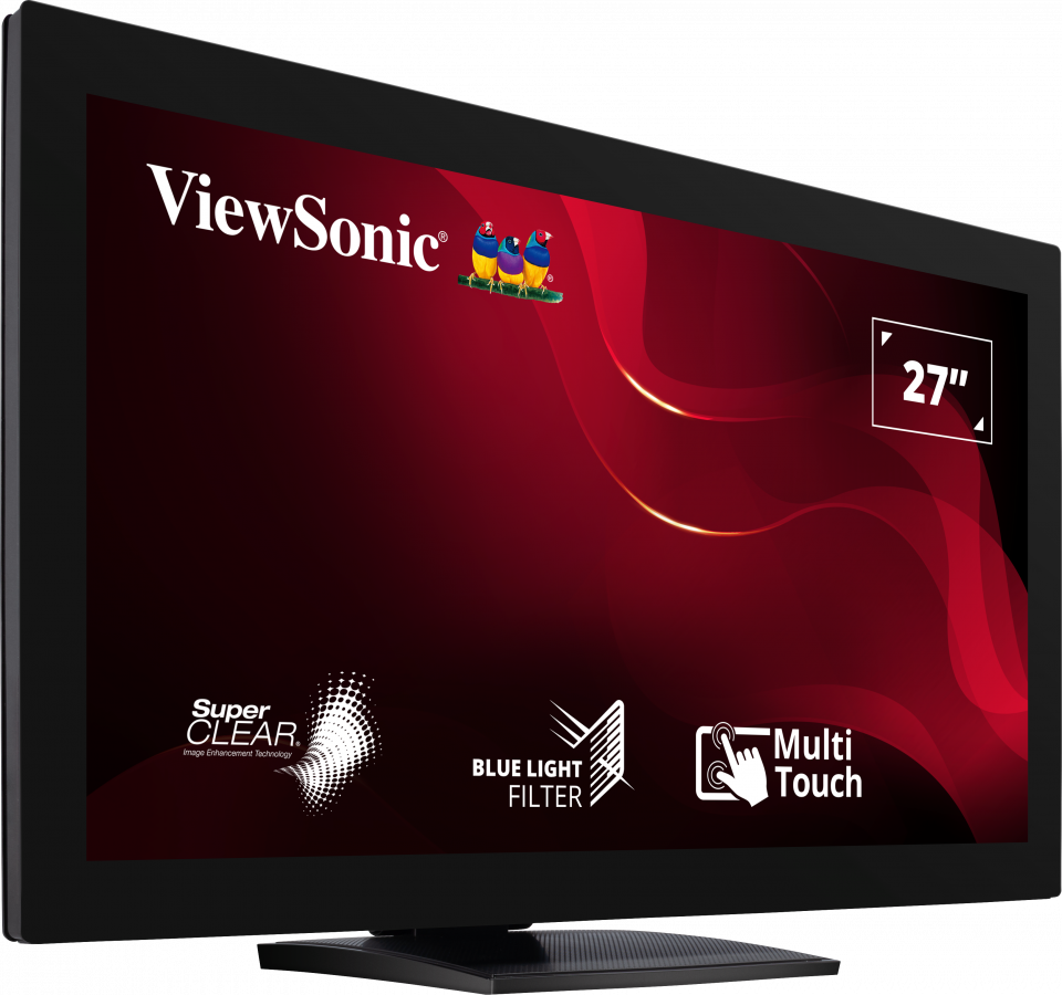 ViewSonic TD2760 side view