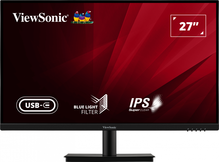ViewSonic VA2709U-4K 27 inch 4K monitor front