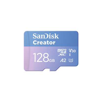 SanDisk Creator microSD Card 128GB