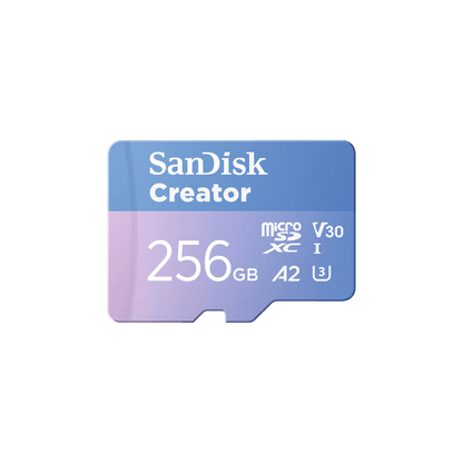 SanDisk Creator microSD Card 256GB