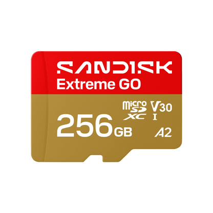 SanDisk Extreme GO microSD UHS-I Card 256GB
