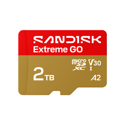 SanDisk Extreme GO microSD UHS-I Card 2TB