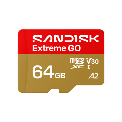SanDisk Extreme GO microSD UHS-I Card 64GB