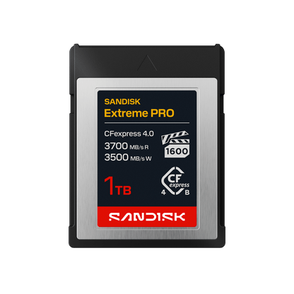 SanDisk Extreme PRO CFexpress 4.0 Type B Card 1TB