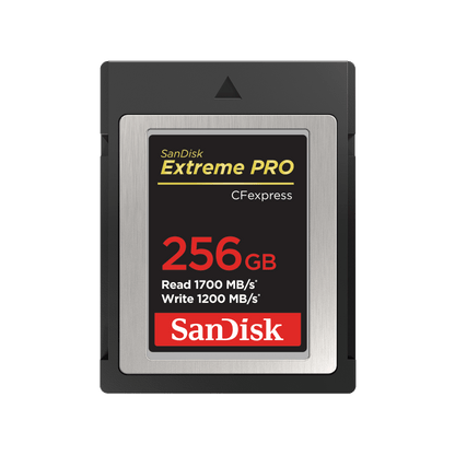 SanDisk Extreme Pro CFexpress Card Type B 256GB