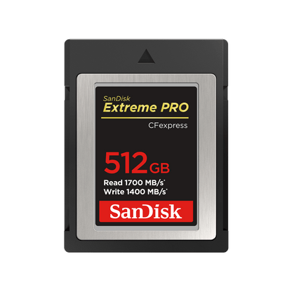 SanDisk Extreme Pro CFexpress Card Type B 512GB