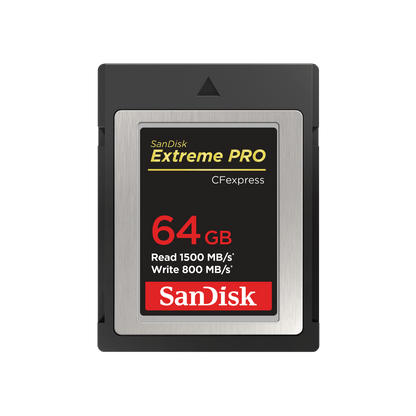 SanDisk Extreme Pro CFexpress Card Type B 64GB