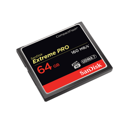 SanDisk Extreme Pro CompactFlash Memory Card 64GB