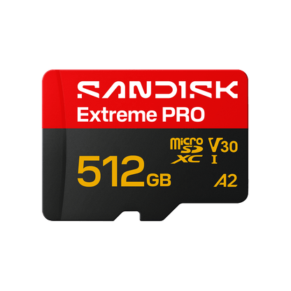 SanDisk Extreme PRO microSD UHS-I Card 512GB