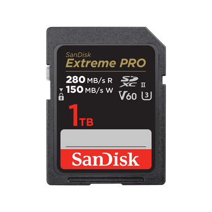 SanDisk Extreme PRO SDXC UHS-II Card 1TB