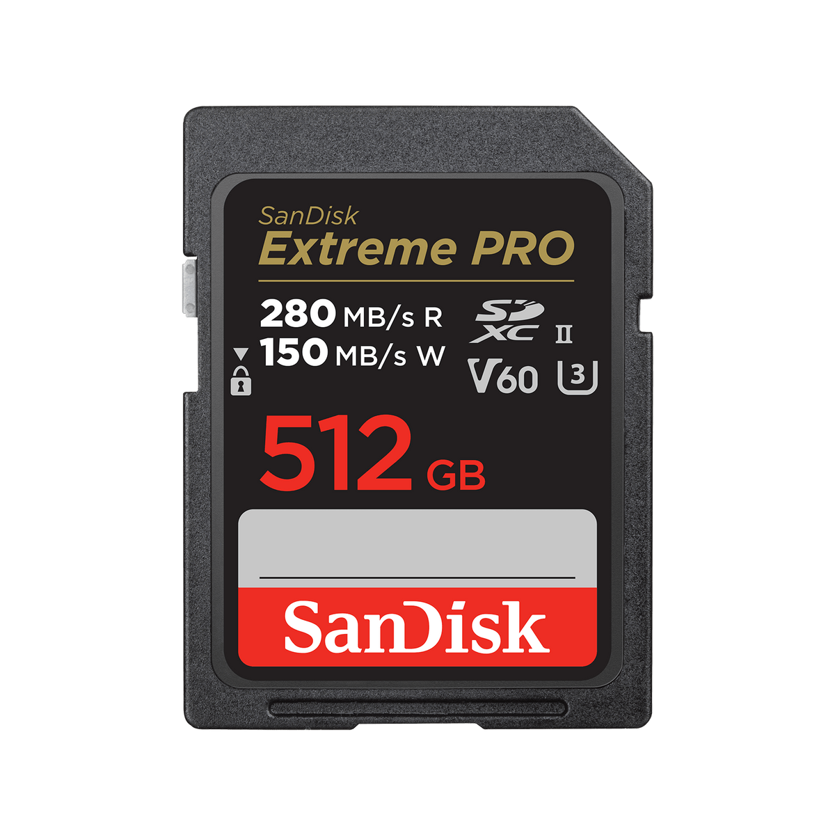 SanDisk Extreme PRO SDXC UHS-II Card 512GB
