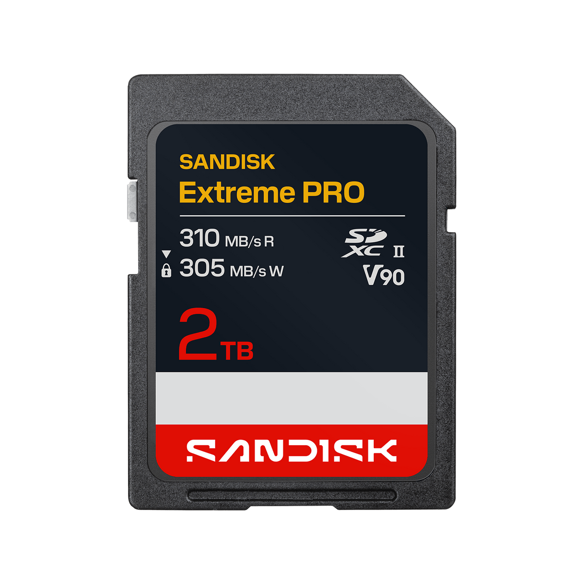 SanDisk Extreme PRO SD UHS-II V90 Card 2TB