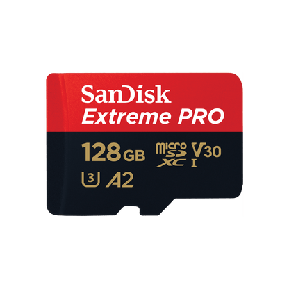 SanDisk Extreme PRO microSDXC UHS-I Card 128GB