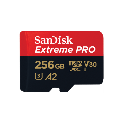 SanDisk Extreme PRO microSDXC UHS-I Card 256GB
