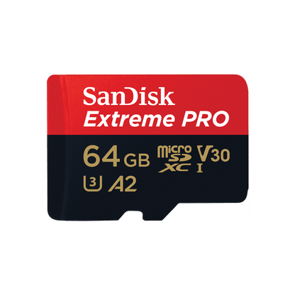 SanDisk Extreme PRO microSDXC UHS-I Card 64GB