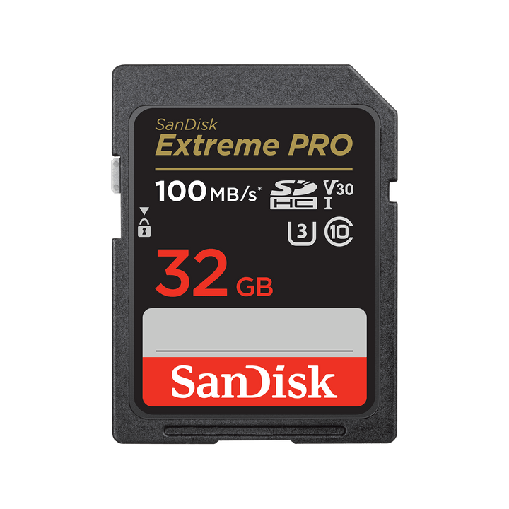 SanDisk Extreme PRO SDHC And SDXC UHS-I Card 32GB