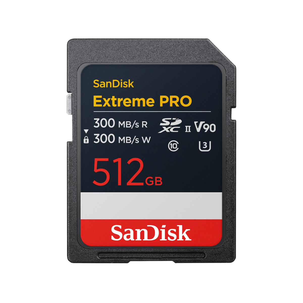 SanDisk Extreme PRO SD UHS-II Card (V90) 512GB