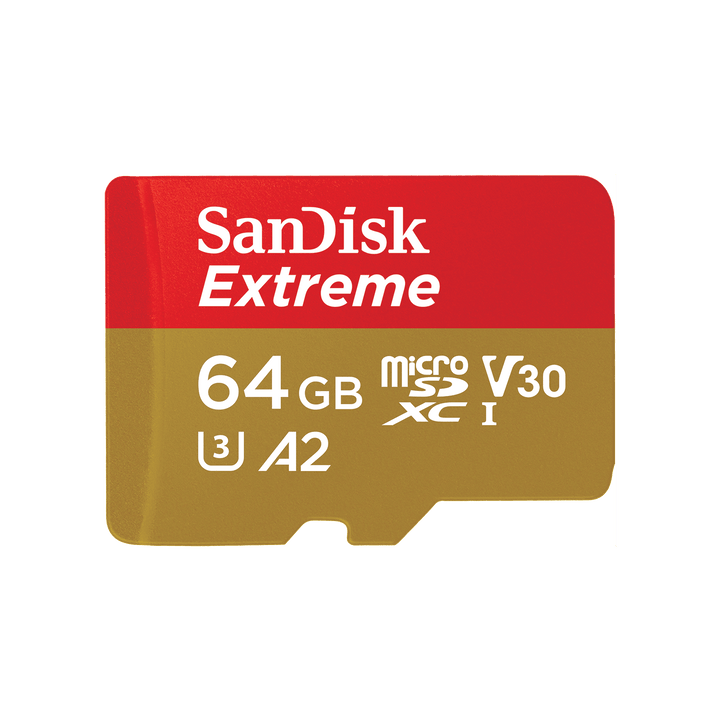 SanDisk Extreme microSDXC UHS-I Card 64GB