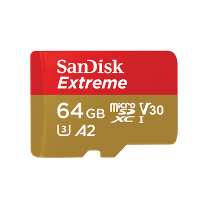 SanDisk Extreme microSDXC UHS-I Card 64GB