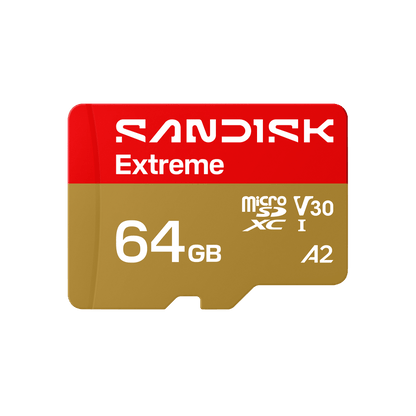 SanDisk Extreme microSD UHS-I Card 64GB