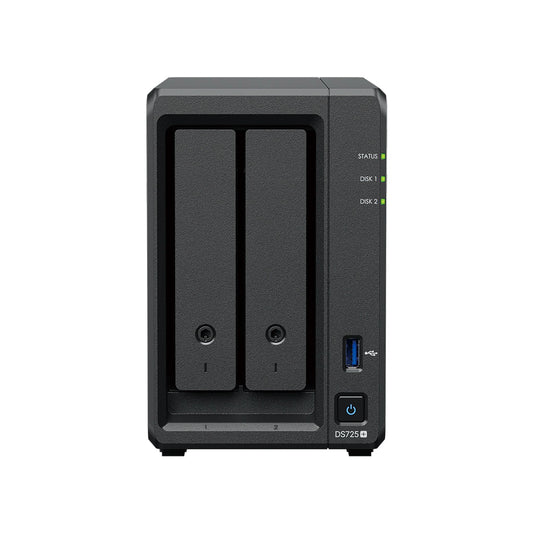 Synology DiskStation DS725+ 2-bay NAS front view