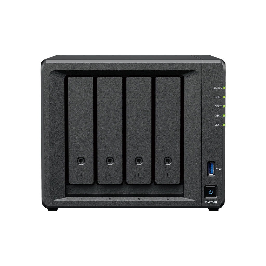 Synology DiskStation DS425+ 4-bay NAS front view