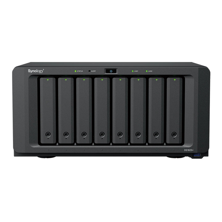 Synology DiskStation DS1825+ 8-bay NAS front view