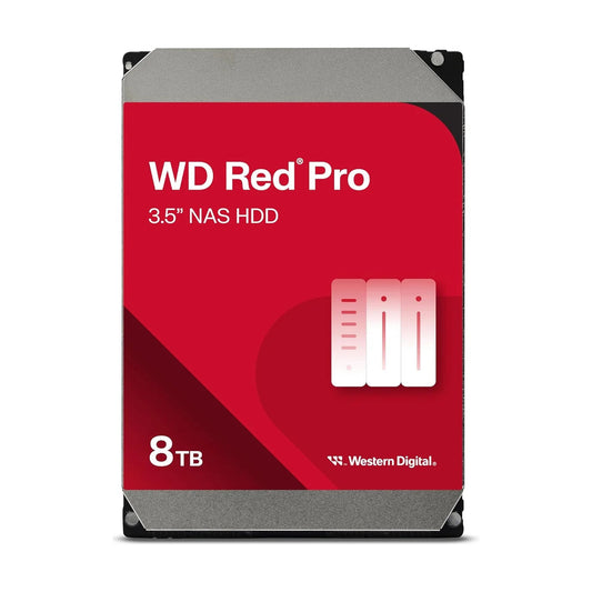 WD Red Pro 3.5" NAS Hard Drive – 8TB (WD8005FFBX) – view 1