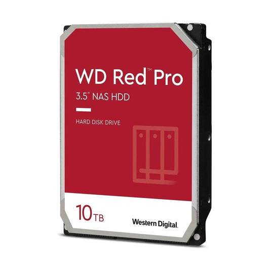 WD Red Pro 3.5" NAS Hard Drive – 10TB (WD101KFBX) – view 1