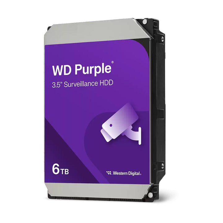 Western Digital WD Purple Surveillance HDD – 6TB (WD64PURZ) – view 1