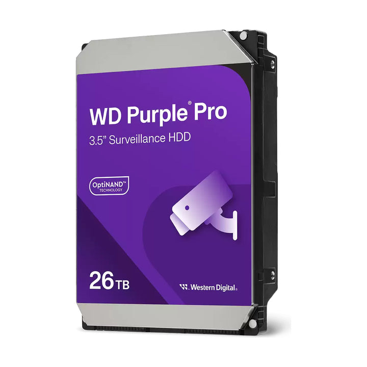 Western Digital WD Purple Pro Surveillance HDD – 26TB (WD260PURP) – view 1