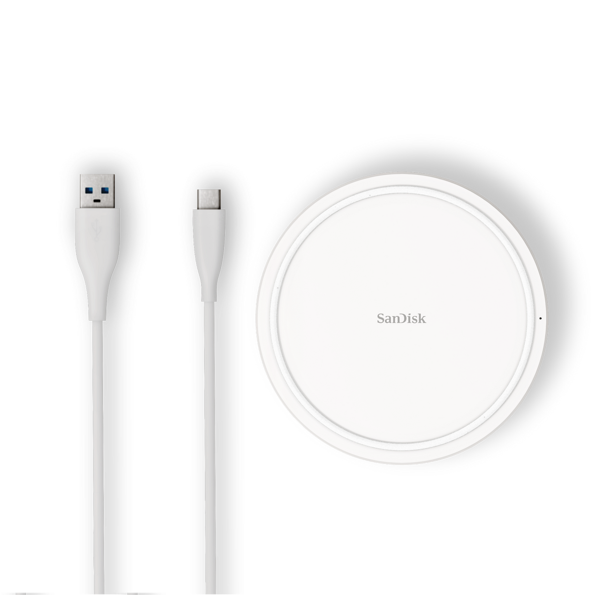 SanDisk iXpand Wireless Charger Pad 15W (No AC Adaptor)