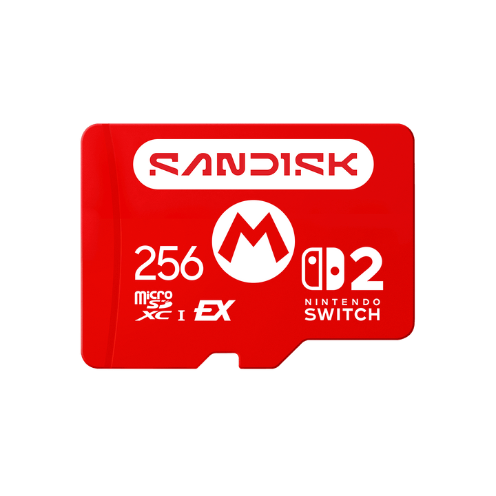 SanDisk microSD Express Card for Nintendo Switch 2 256GB