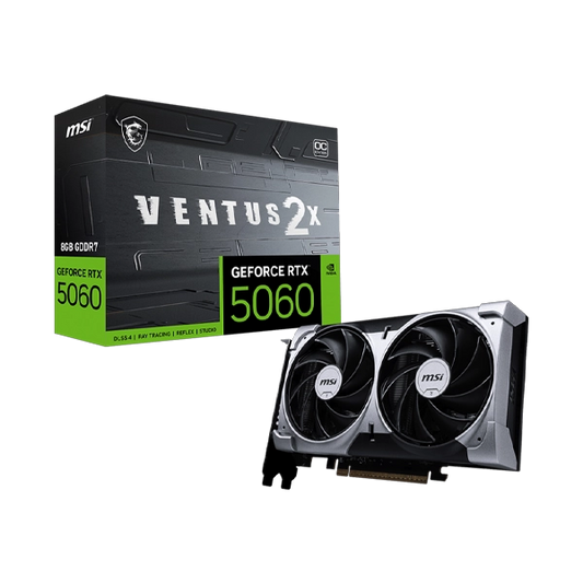 MSI GeForce RTX 5060 Ventus 2X OC 8GB Graphics Card