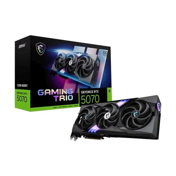 MSI GeForce RTX 5070 12GB Gaming Trio OC Graphics Card