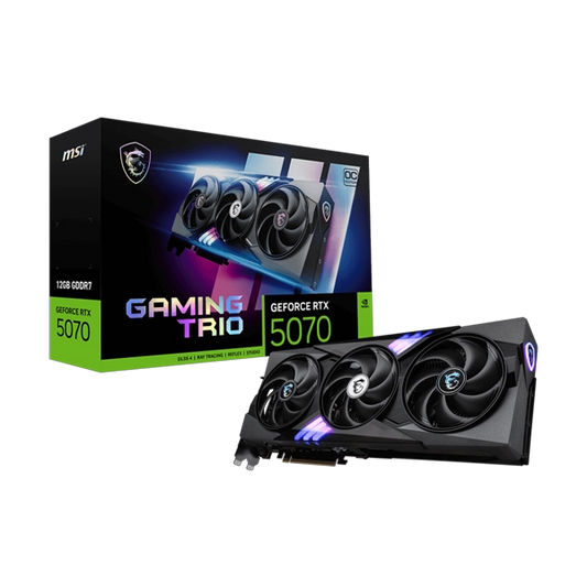 MSI GeForce RTX 5070 12GB Gaming Trio OC Graphics Card