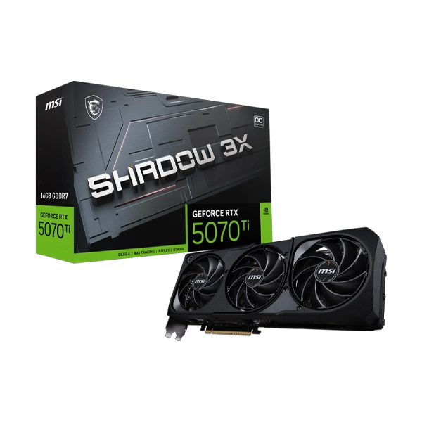 MSI RTX 5070 Ti Shadow 3X OC 16GB Graphics Card
