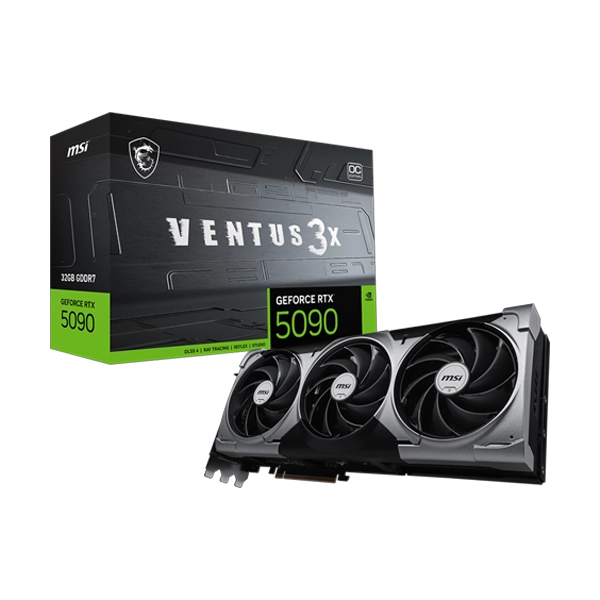 MSI GeForce RTX 5090 32GB Ventus 3X OC Graphics Card