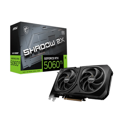 MSI RTX 5060 Ti 16G Shadow 2X OC Plus