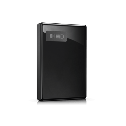 WD My Passport USB-C Black side