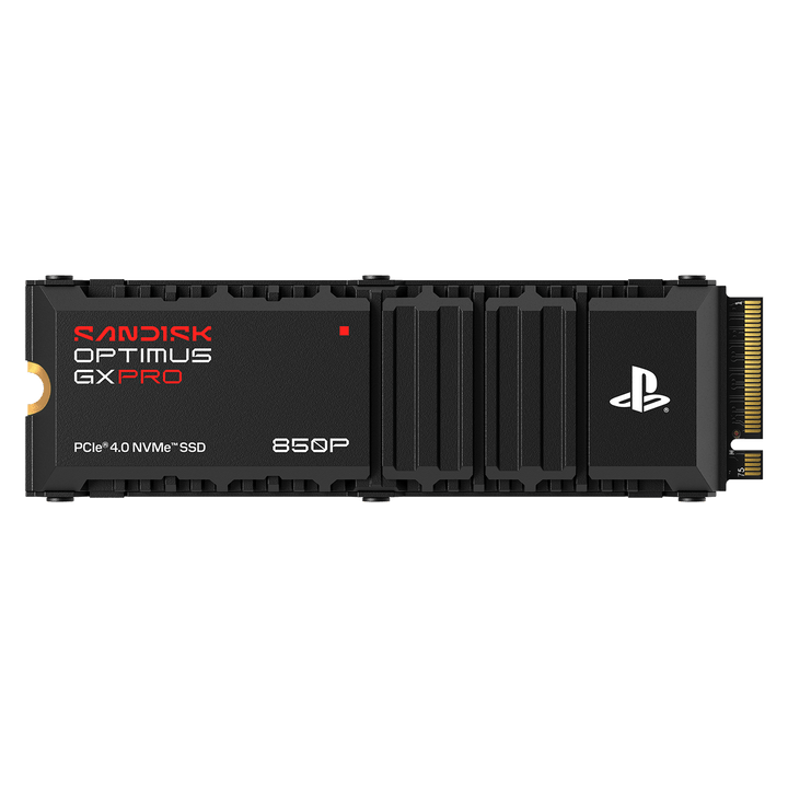 SanDisk Optimus GX PRO 850P NVMe SSD for PS5 consoles (1TB–8TB)