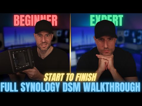 Synology NAS basic installation and setup walkthrough