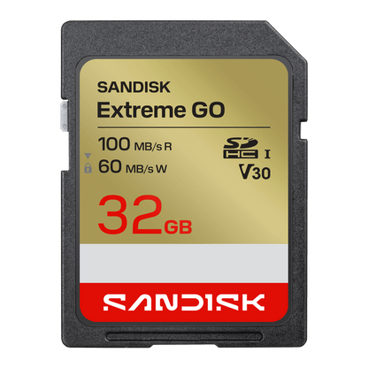 SanDisk Extreme GO SD UHS-I Card 32GB